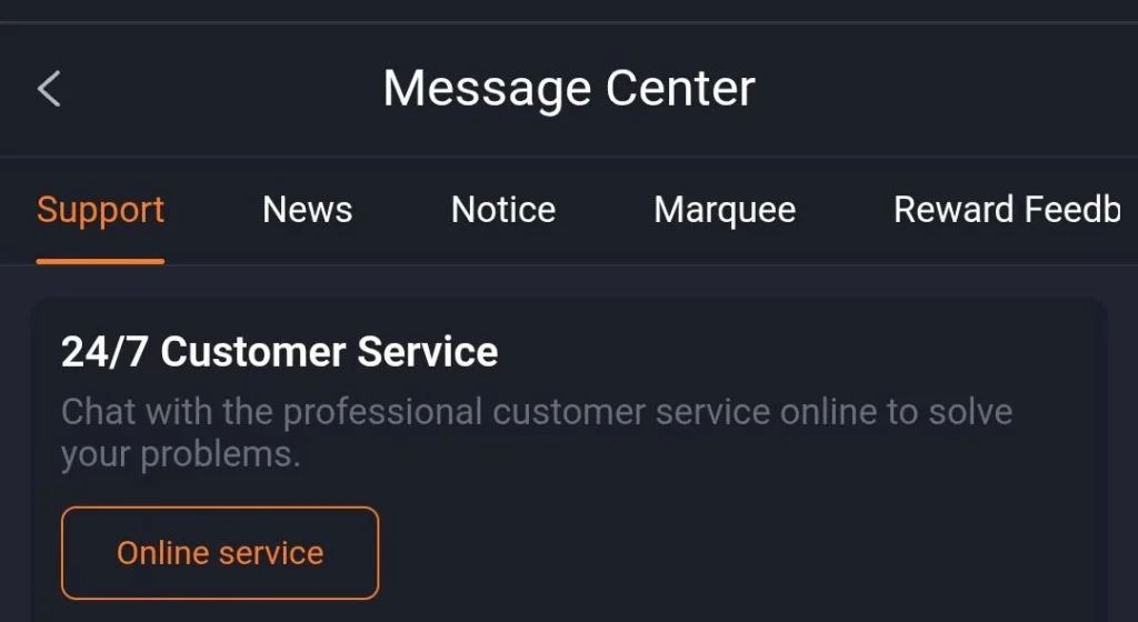 customer service