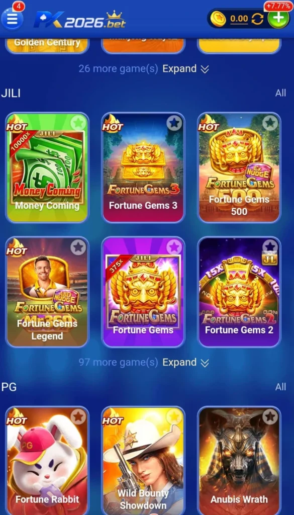 PK2026 Bet Game