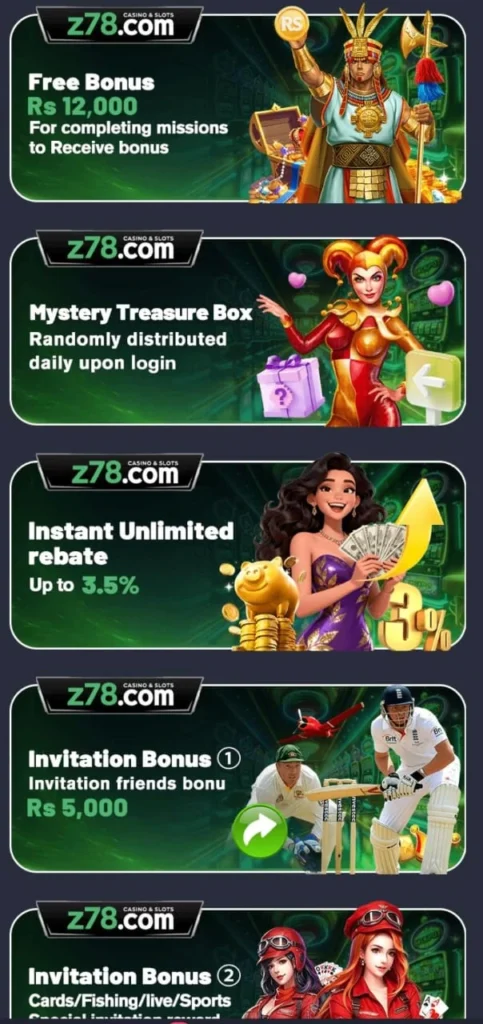 z78 bonuses