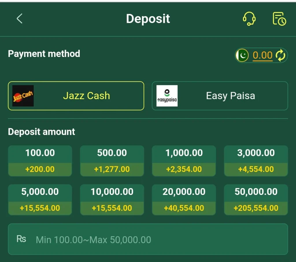 zk777 deposit