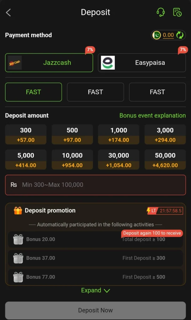 t999 game deposit